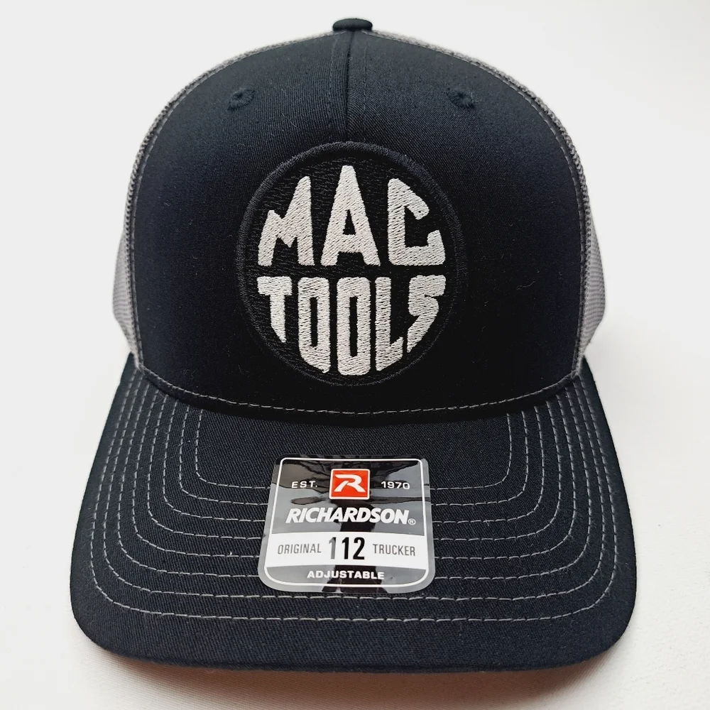 MAC Tools Richardson 112 Trucker Embroidered Patch Mesh Snapback Cap Hat…